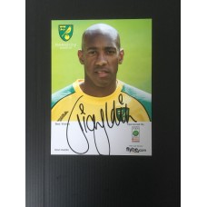 Dion Dublin signed official Norwich City card 